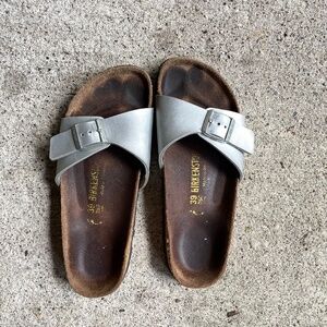 Birkenstock Madrid Silver